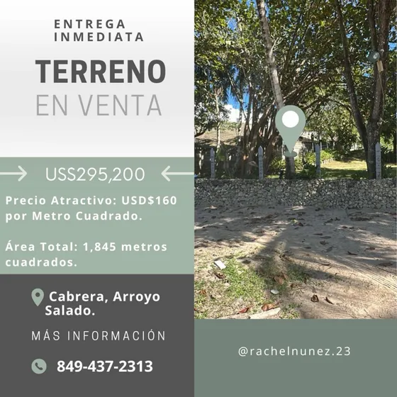 Vendo Terrenos En Cabrera Arroyo Salado