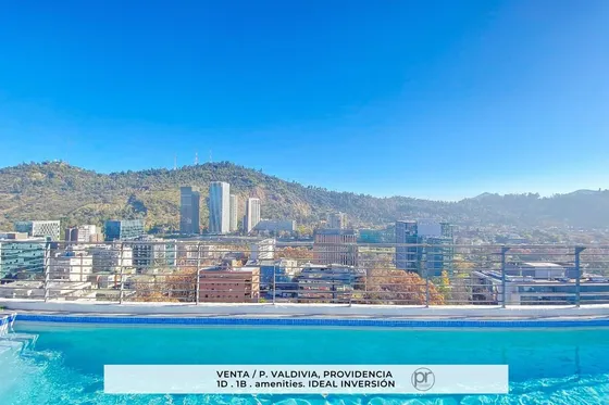 Venta Providencia, 1 Dormitorio, Ideal Inversión Renta Corta