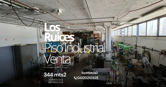 Depósito Oficina Piso Industrial Venta Los Ruices 344 Mts2 Sonmetros2