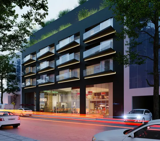 Venta Oficina  Palermo Hollywood Torre Qiub Con Amenities Y Locales Debajo Cochera Opcional