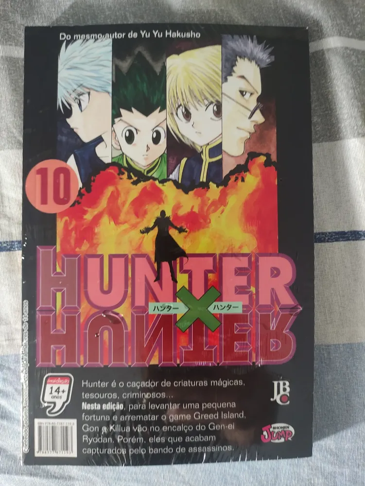 Hunter X Hunter - Vol. 10, de Togashi, Yoshihiro. Editora JBC