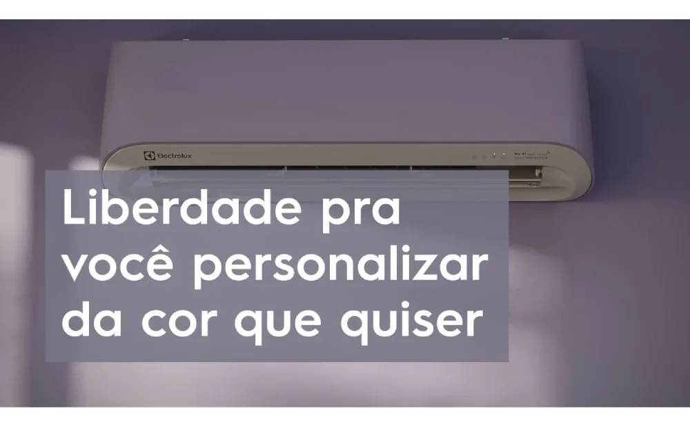 Ar-condicionado Electrolux Split Inverter 9.000 Btus Color Adapt Wi-Fi Só Frio Cor Branco - Imagem 2