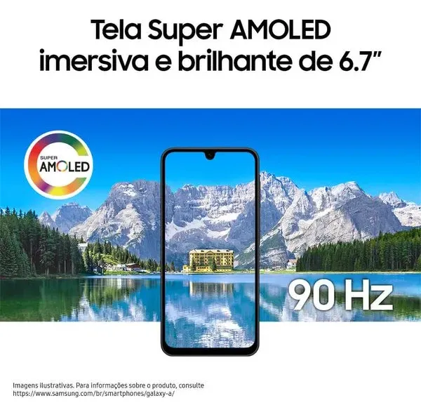 Celular Samsung Galaxy A17 Com Ia, 256gb, 8gb Ram, Câm De 50mp, Tela De 6.7 , Nfc, Ip54 - Azul - Imagem 2