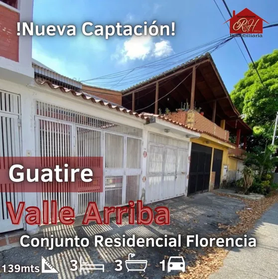 Casa Guatire Valle Arriba Conjunto Residencial Florencia 