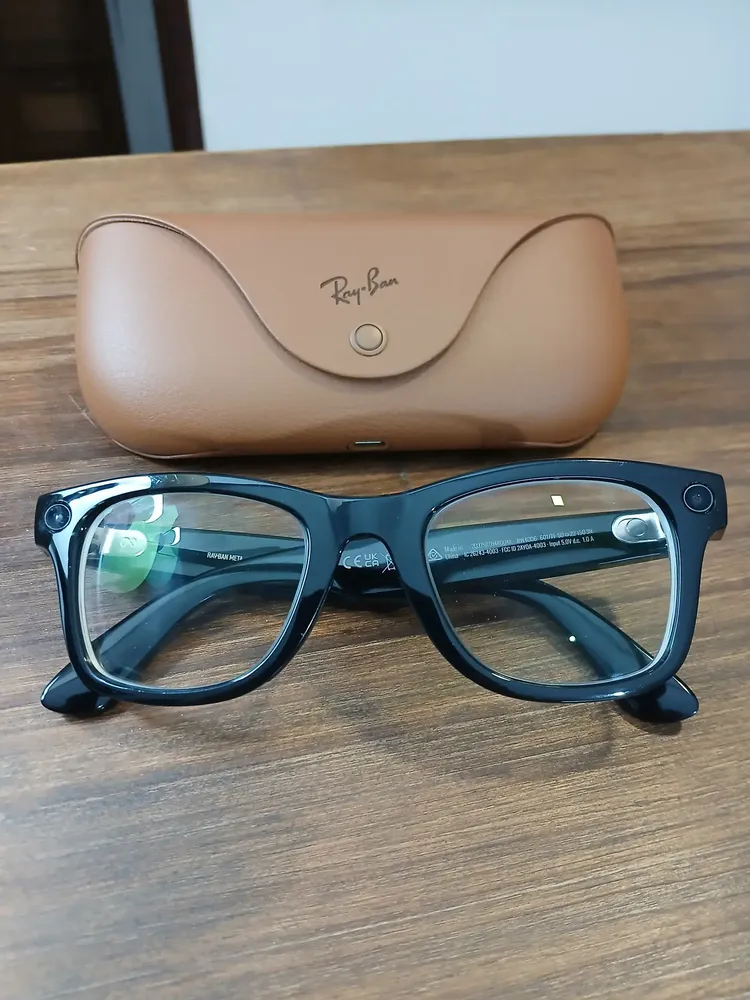 Óculos De Sol Ray-ban Meta Wayfarer Rw4006 Cor Preto Verde Gen 2