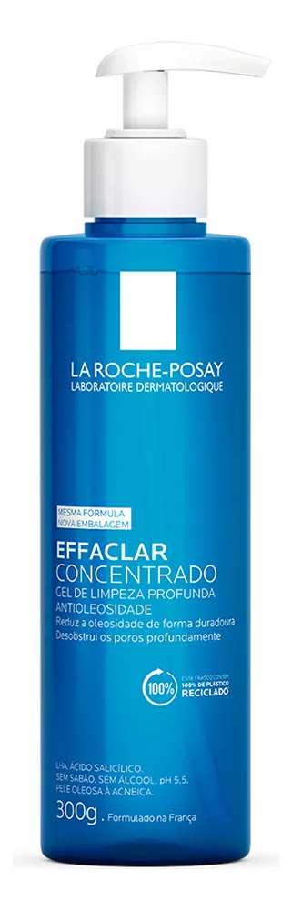 Gel De Limpeza Facial Effaclar Concentrado 300g La Roche Posay