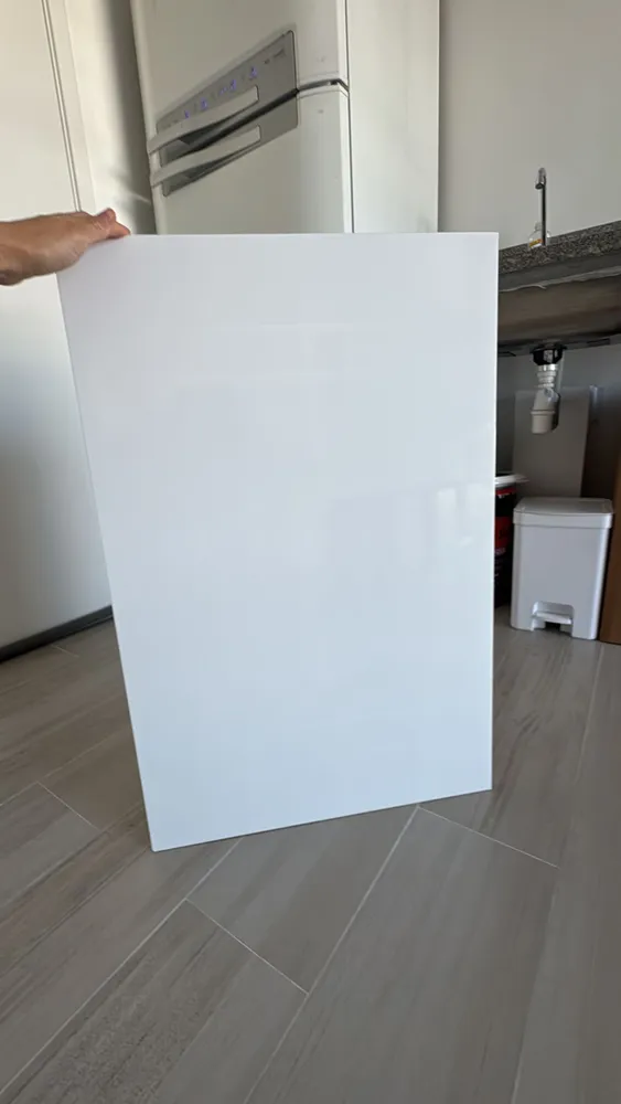 Balcão De Cozinha Compacto Para Cooktop 4 Ou 5 Bocas Com 1 Porta E Nicho Para Forno Cor Preto - Imagem 2