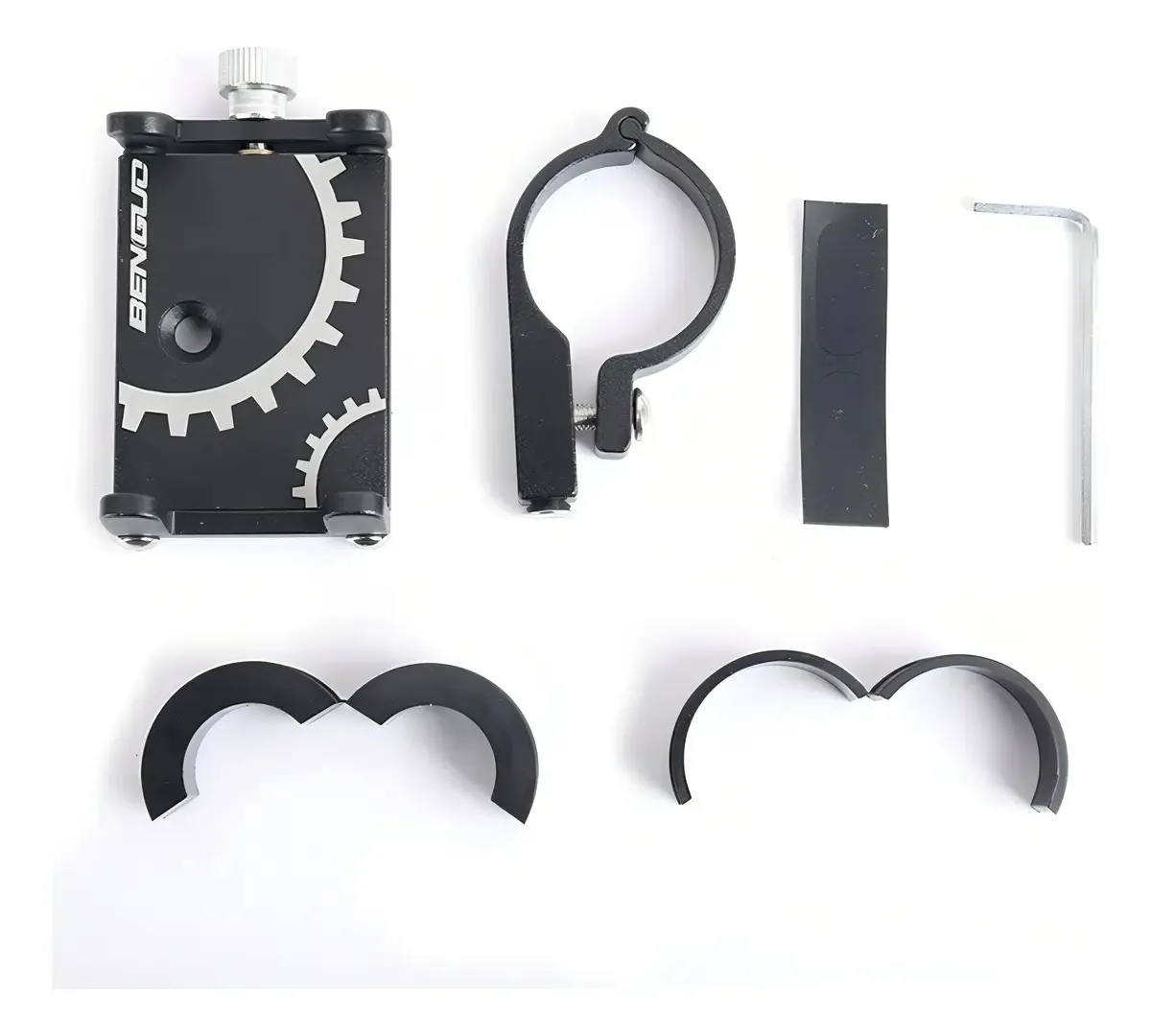 Suporte Celular Bike Moto Regulagem Universal Forte Alumínio Guidão Ajustável Reforçado Resistente À Prova D'água Fixo B Basto
