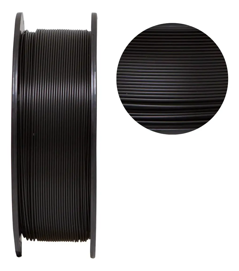 Filamento De Impressora 3d Petg 1,75mm 1kg Masterprint Preto