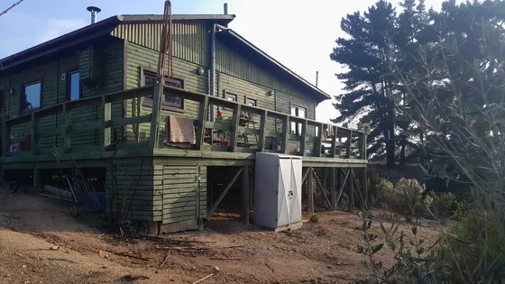Preciosa Cabaña Año Corrido En Condominio De Algarrobo