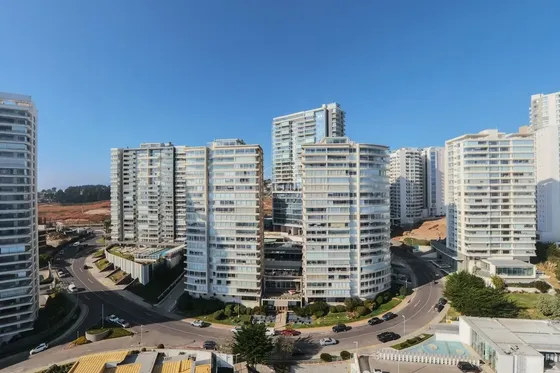 Concón, Venta O Arriendo Depto Con Vista Zona Residencial