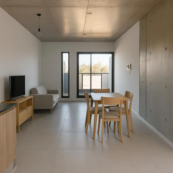 Venta Departamento De 1 Dormitorio Con Doble Balcón En Barrio Luis Agote