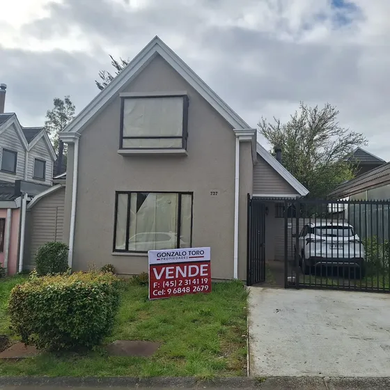 Se Vende Excelente Casa Sector Poniente Temuco.