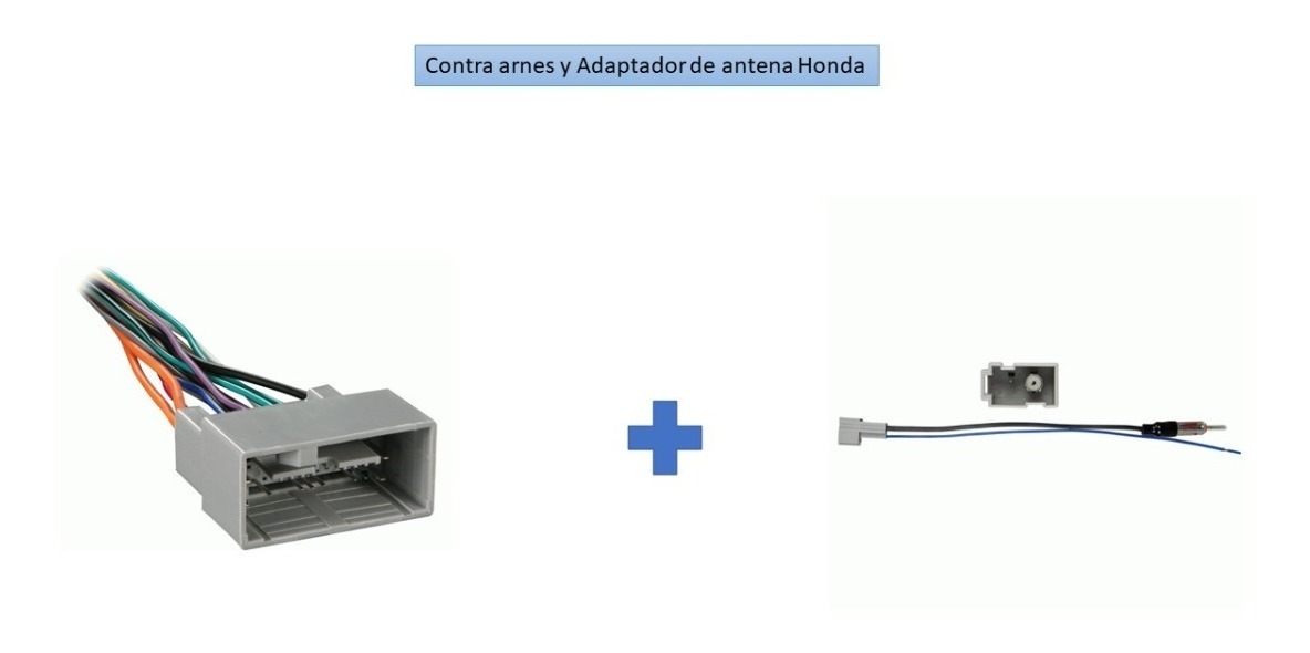 Adaptador Antena Contra Arnes Honda Civic,city Hona10810