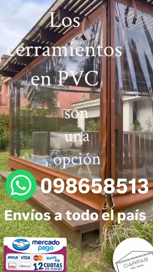 Confección De Cerramientos En Pvc Transparentes A Medida