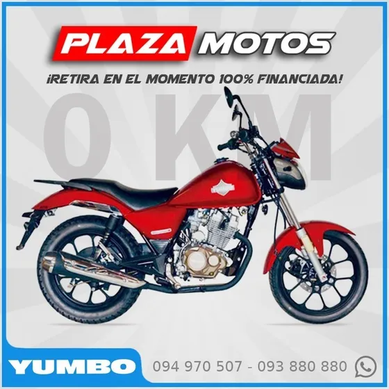 Yumbo Milestone 2  - 100% Financiada - Tomamos Tu Moto