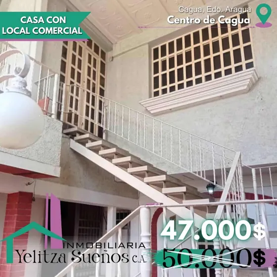 Casa En Venta Centro De Cagua
