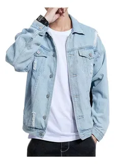 Chamarra de mezclilla hombre mercadolibre deals