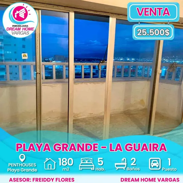 Penthouses En Venta  Playa Grande- La Guaira 