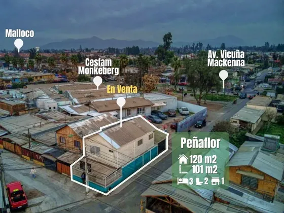 Venta De Casa En Peñaflor - Enorme, Bella Y Comercial