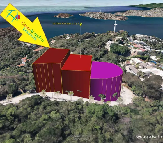 Cad Terreno La Cima S3 - L1, 2 Y 3. Tres Lotes Residenciales En Uno De Los Fraccionamientos Más Exclusivos Y Lujosos De Acapulco