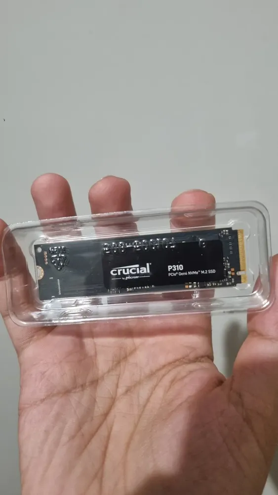 Ssd 1tb M.2 Nvme Pcie Gen4 Crucial P310 M.2 2280 Velocidade De