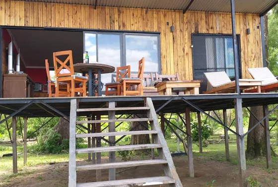 Se Venden Cabañas Sobre Dos Lotes En Isla Del Tigre - Oportunidad Venta Por Viaje