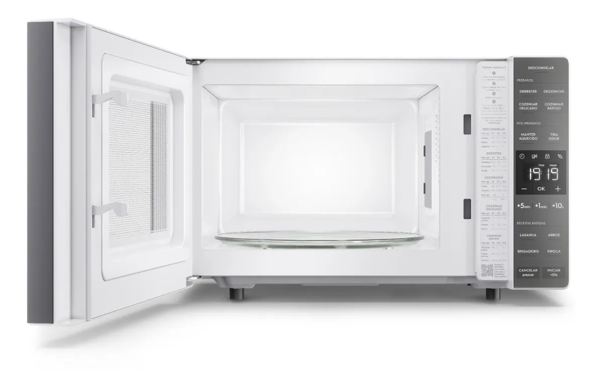 Micro-ondas Electrolux 23L Branco Efficient com Descongelamento Assistido ME23B - Imagem 2