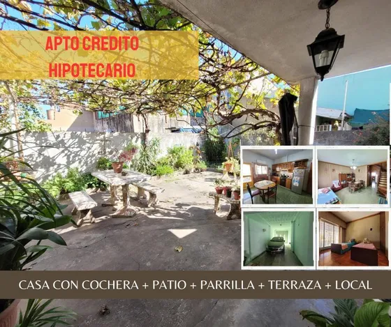 Casa En Venta En Pablo Podesta! 5 Ambientes Con Galpon O Local - Apto Credito!