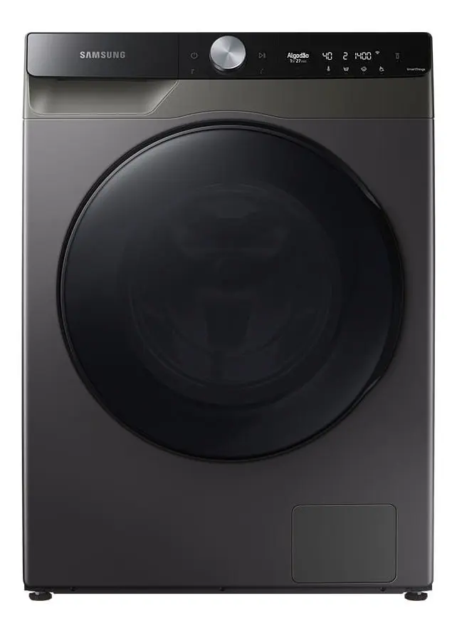 Lava E Seca Samsung Wd11t 11kg Inox Look 12 Programas De Lavagem