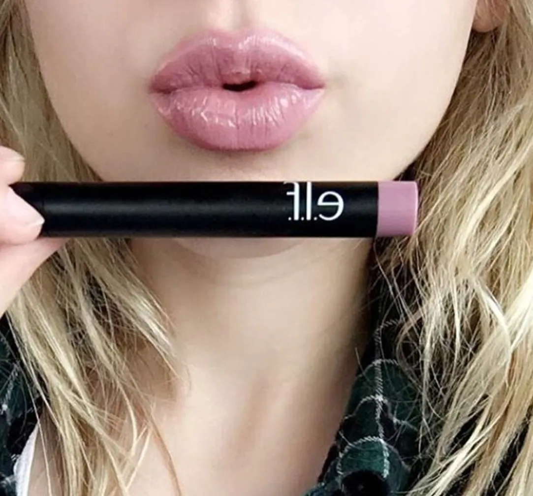 Elf Matte Lip Color Tea Rose Crayón Lapiz Labial Mate 1.4gr