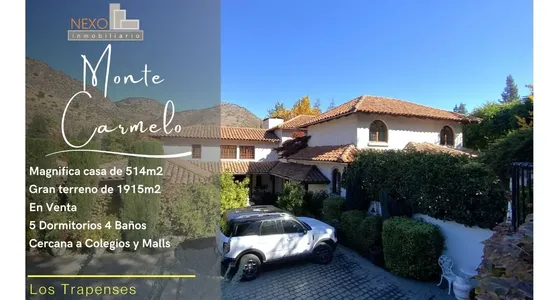 Hermosa Casa En Venta En Los Trapenses Comision 1%+ Iva