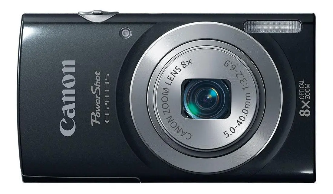 Canon PowerShot ELPH 135 compacta cor preto