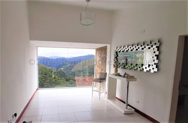 Acogedora Casa En Venta Con Impresionante Vista El Hatillo - Mls 25-51