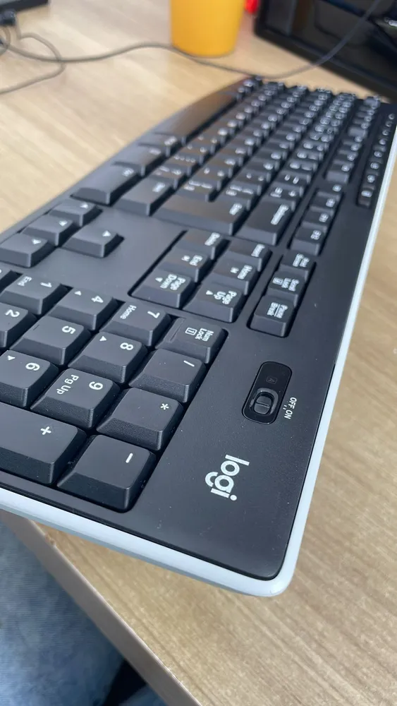 Teclado Sem fio Logitech K270 Com Layout ABNT2 - Imagem 2