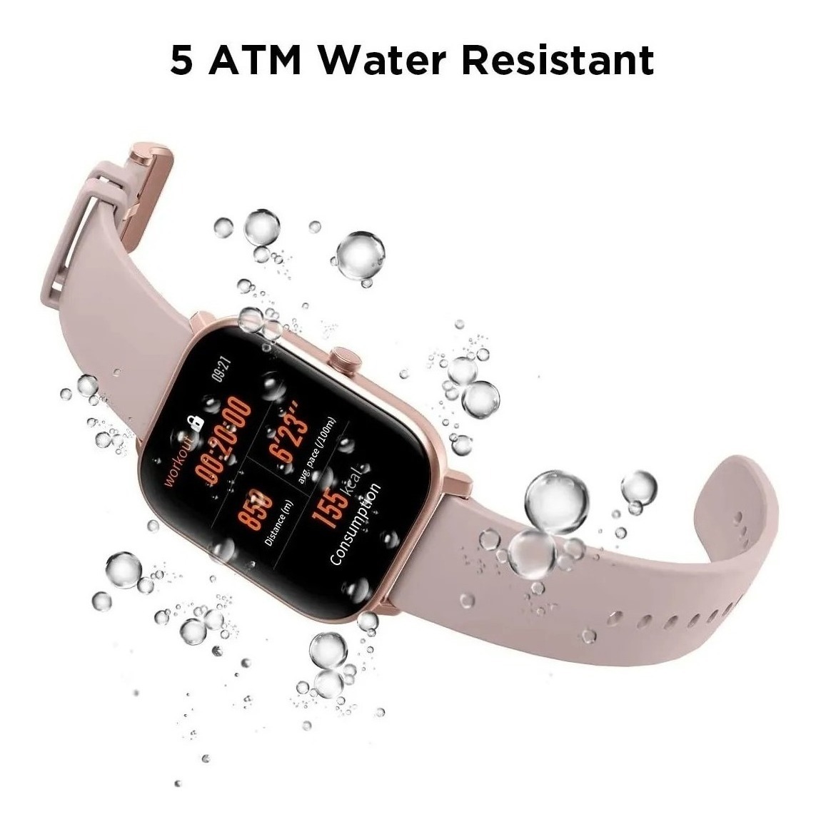 Smartwatch Amazfit Gts A1914 Rose Pronta Entrega | Mercado Livre