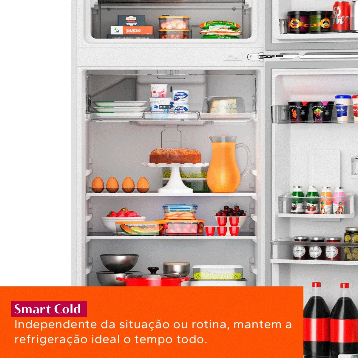 Geladeira Frost Free Duplex A+++ BRM55FB 463 Litros Cor Branca Brastemp 220 V - Imagem 3