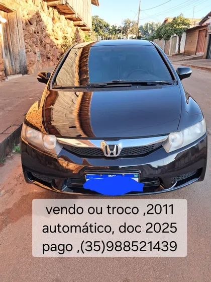 Honda Civic 1.8 Lxl Couro Flex Aut. 4p