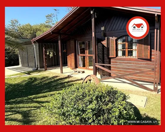 Venta Hermosa Cabaña , Parque Del Plata Sur , Padron Unico Con 330m2 