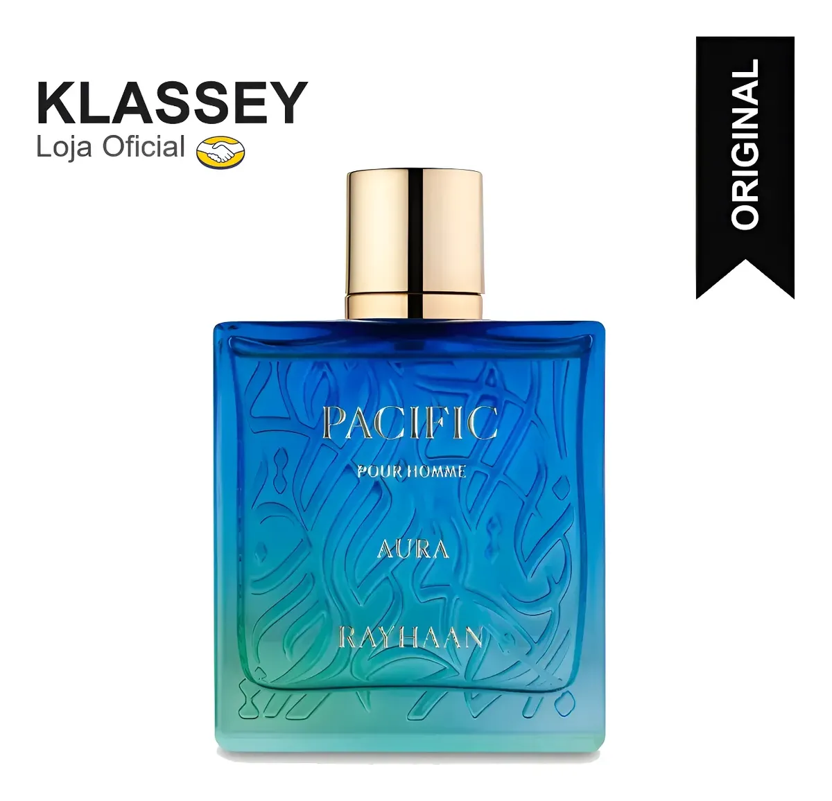 Rayhaan Pacific Aura  Eau De Parfum 100ml Masculino