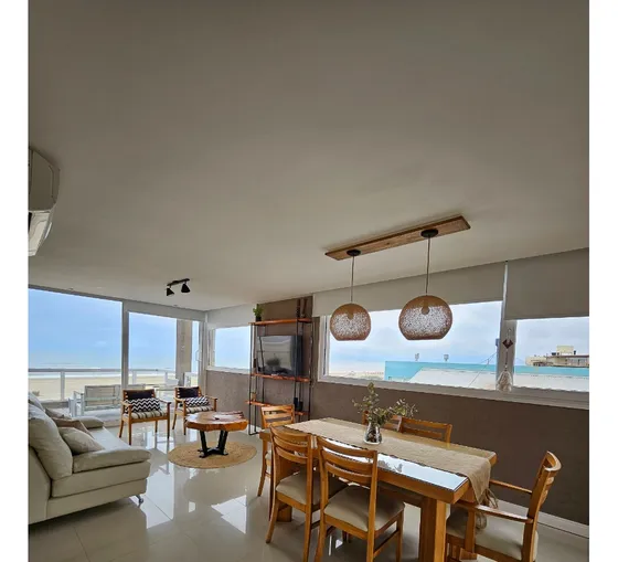 Alquiler Departamento En Las Gaviotas, Mar De Las Pampas, Con Terraza Privada