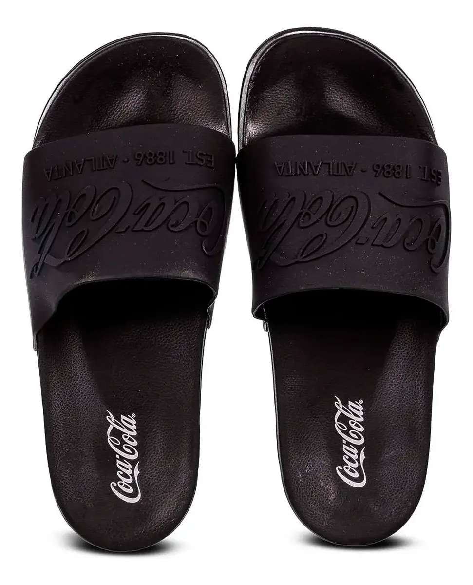Chinelo Sandália Coca Cola Slide Coke Bold Original
