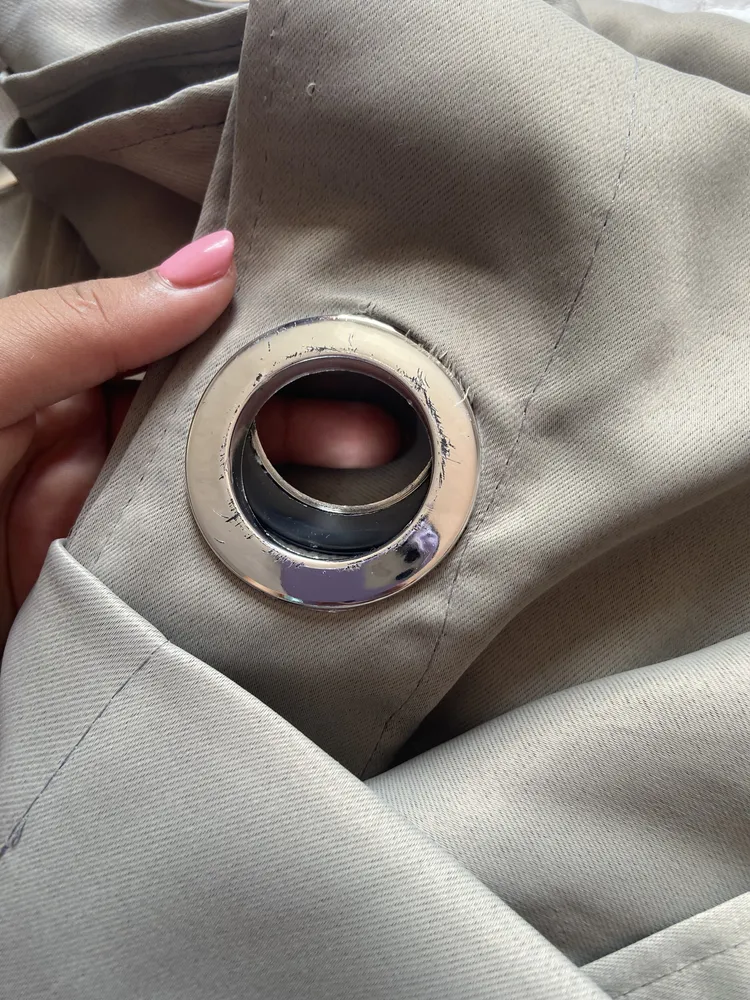 Cortina 4,00x2,80 Metros Blackout Blecaute Cinza Corta Luz Em Tecido Grosso Para Quarto E Sala Casa Laura Enxovais - Imagem 2