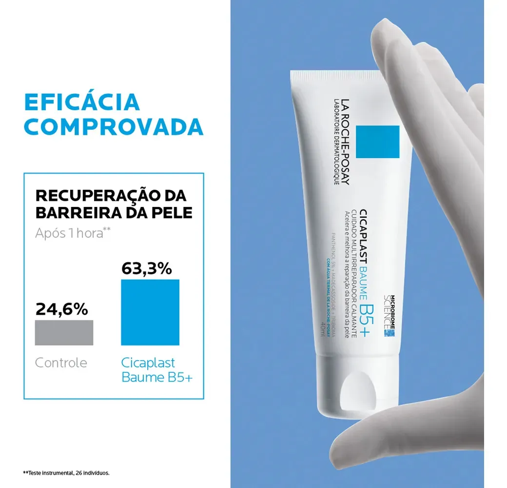 Creme Reparador Cicaplast Baume B5+ 20ml La Roche-Posay