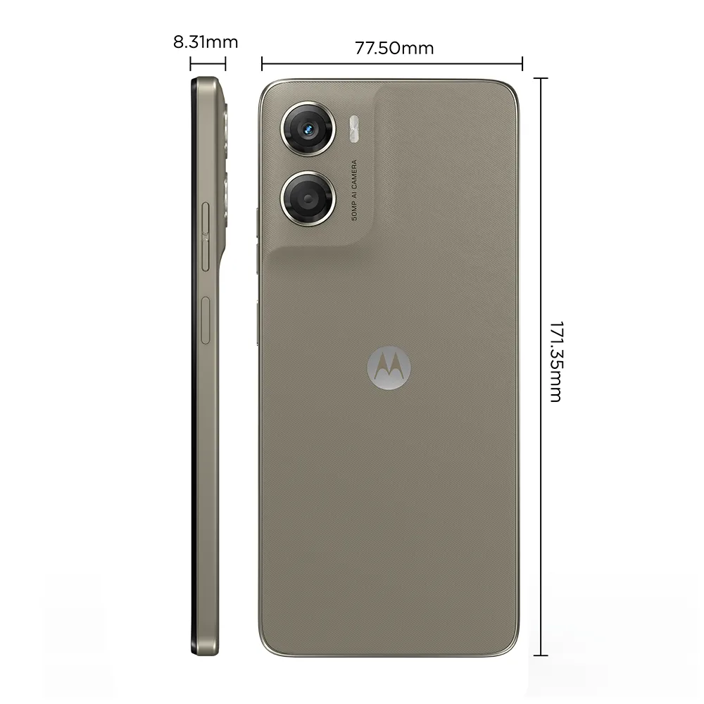 Smartphone Motorola Moto G06 - 256gb 12gb (4gb Ram + 8gb Ram Boost) E Camera 50mp Com Ai Bateria De 5200 Mah Tela 6.9 - Bege - Imagem 2