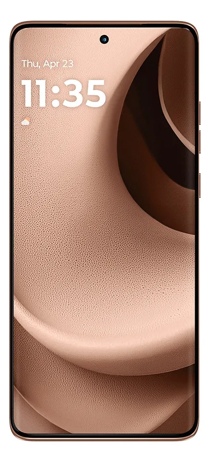 Smartphone Motorola Edge 60 Fusion 5G - 256GB 24GB (8GB RAM+16GB Ram Boost) Tela Quad-Curve moto AI 50MP Sony Camera ultrarresistencia militar IP68 + IP69 - Mocha Mousse - Imagem 3