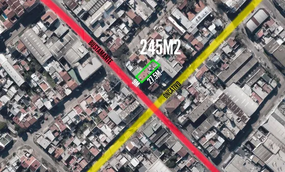 Terreno En Venta - 245mts2 - Gerli