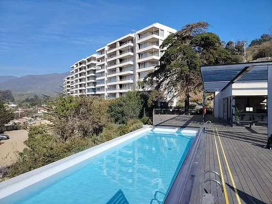 Arriendo De Departamento 3 Dorm En Papudo, Pasos De La Playa
