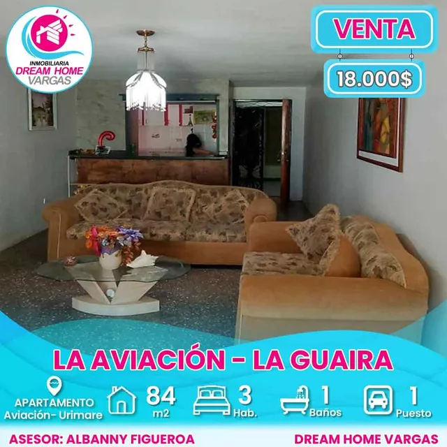 Apartamento En Venta Aviación- Urimare 