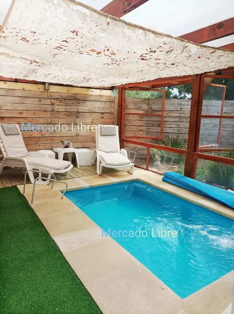 Casa Con Piscina Climatizada Y Techada. Ideal Descanso. 